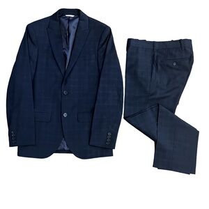 Tristan 2-piece suit for men / Navy / Blazer size 36 / Pants size 28